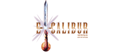 Excalibur 2555 A.D. logo for Playstation